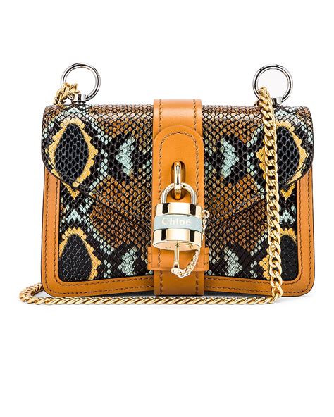 chloe mini aby chain|Aby Chain mini shoulder bag .